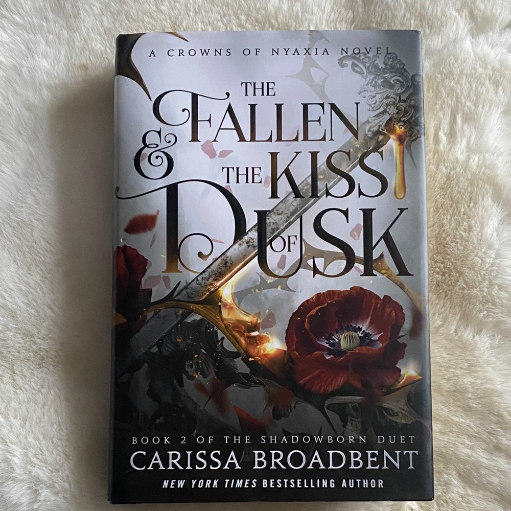 The Fallen & The Kiss of Dusk by Carissa Broadbent - Hardcover